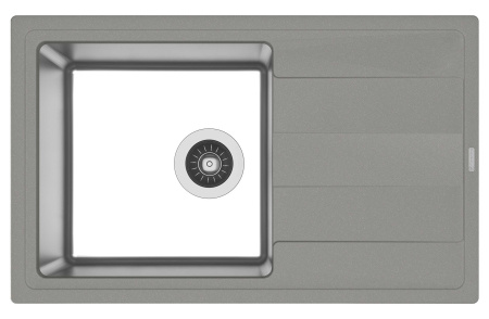Кухонная мойка КОМБИ 780 Florentina 21.395.D0780 грей фото