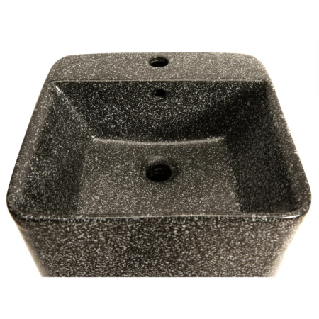 Напольная раковина SantiLine SL-4005MС матовая, серый бетон фото