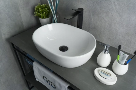 Накладная раковина GID 9026В 47,5х34 фото