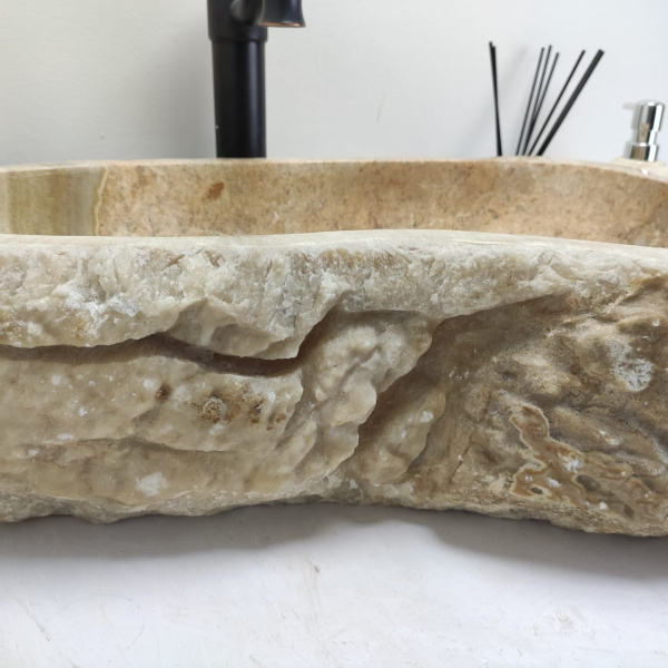 Накладная раковина из оникса Erozy BL EO-00529 (63*37*15см) фото