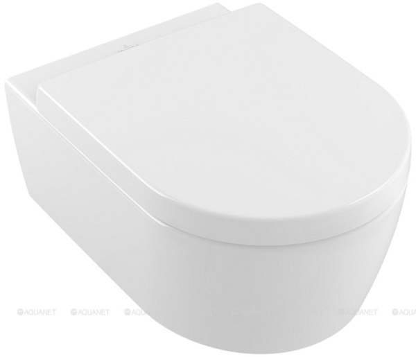 Унитаз с инсталляцией Villeroy & Boch Avento 5656 HR 01 (инсталляция 9224 61 00 + клавиша 9224 90 61) фото