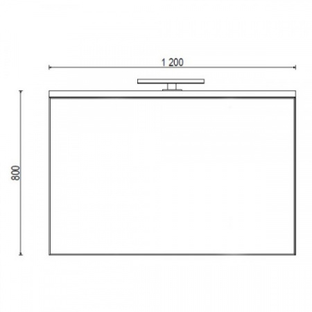 Зеркало Акватон Брук 120 1A200402BC010 фото