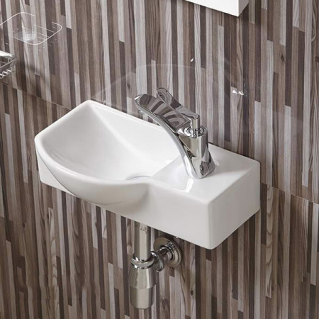 Мини-раковина CeramaLux N 7947AL 40х22 фото