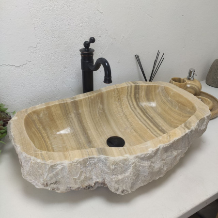 Накладная раковина из оникса Erozy Multy EO-01595 (67*43*15) фото