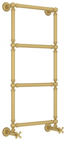 Водяной полотенцесушитель Сунержа Ренессанс 96х40 032-0280-9640 матовое золото фото