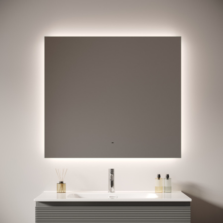 Зеркало с подсветкой Sancos Square 2.0 SQ2.900 90x70 фото