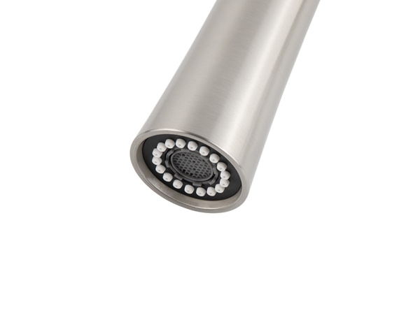 Смеситель для кухни с выдвижной лейкой Kaiser Claro 22144-5 оружейная сталь фото