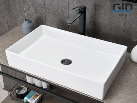 Накладная раковина GID N9496 51228 60x37 фото