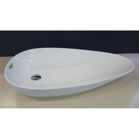 Накладная раковина CeramaLux N 7862 76x42 цвет белый фото