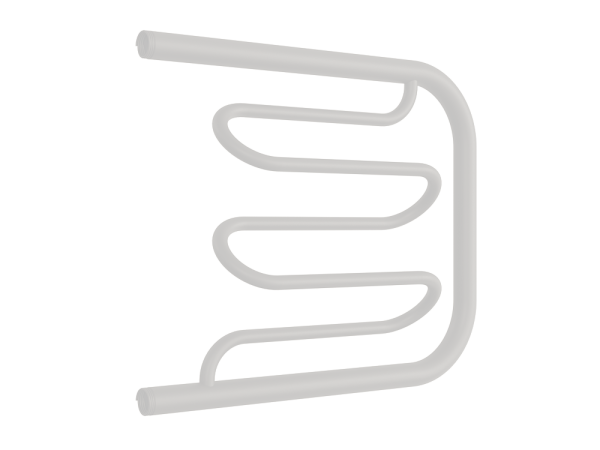 Полотенцесушитель водяной Двин Dw 50/60 без полки 1"-½" К0 Белый (4627085930921) фото
