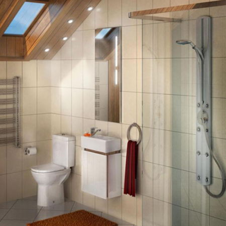 Тумба под раковину Акватон Эклипс 46 М 1A172801EK49L фото