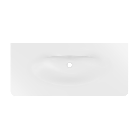 Раковина Vincea Caprise VCB-4CA120MWLG белый матовый / светло-серый матовый фото