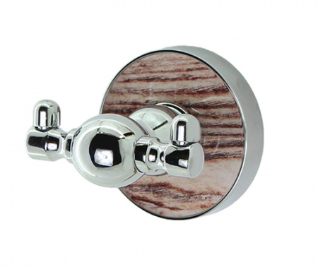 Крючок для ванной двойной WasserKRAFT Regen K-6923D фото