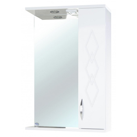 Зеркало-шкаф с подсветкой Bellezza Элеганс 50 фото