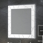 Зеркало с подсветкой Smile Луиджи 70 00-00000543 белое Зеркало с подсветкой Smile Луиджи 70 00-00000543 белое
