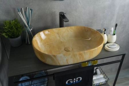 Накладная раковина GID MNC171 60х40 фото