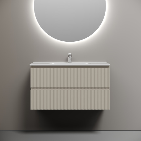 Тумба под раковину Sancos Snob R SNR90CE Beige Soft фото