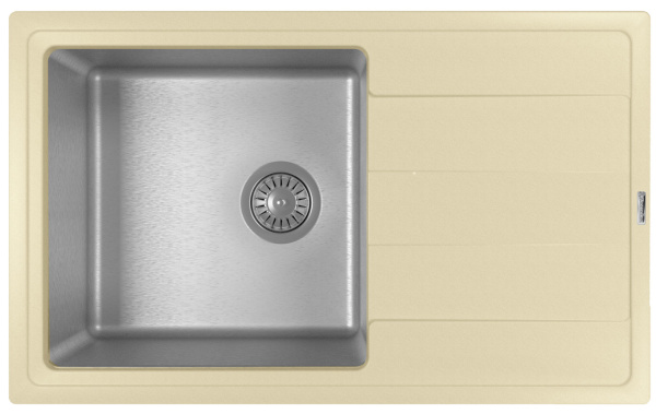 Кухонная мойка КОМБИ 780 Florentina 21.395.D0780 шампань фото