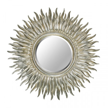 Зеркало в раме солнце Art-Zerkalo Sunshine Silver FA403SL фото