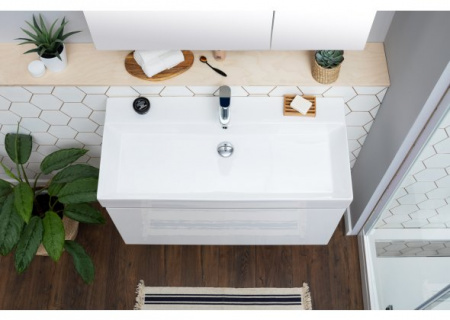 Тумба с раковиной Aquanet Йорк 85 00212593 фото