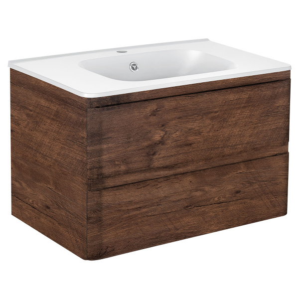 Тумба под раковину Vincea Vico VMC-2V800RW 80 см R.Wood фото