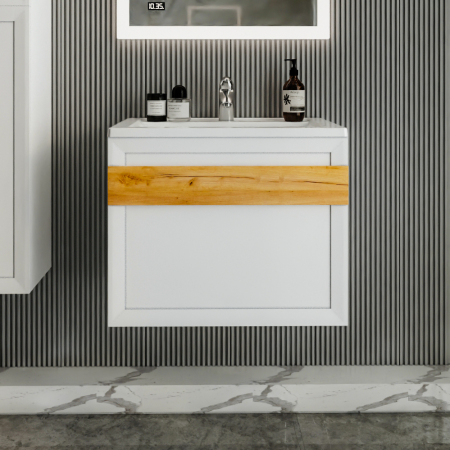 Тумба с раковиной Бриклаер Берлин 70 4627125416071 фото