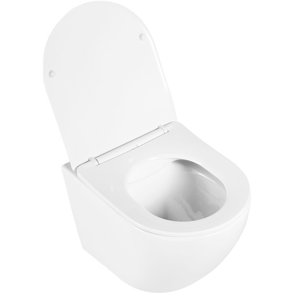 Унитаз подвесной BBelBagno Uno BB3105CHR/SC с сиденьем микролиф фото
