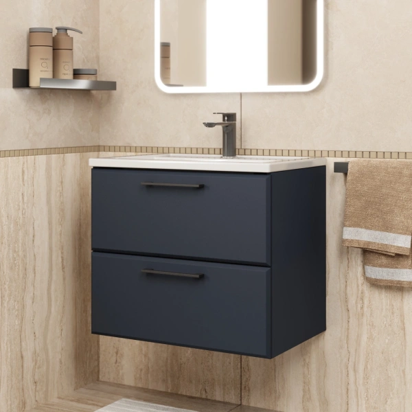 Тумба под раковину Uperwood Foster 60 TFosterNEW60b черная фото