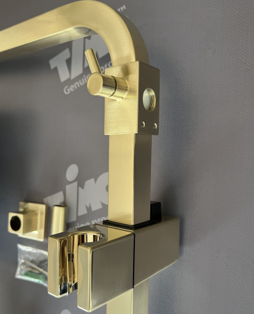 Душевая система (стойка) Timo Selene SX-2013/17 матовое золото фото