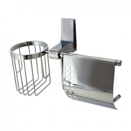 Держатель туалетной бумаги и освежителя WasserKRAFT Lopau K-6059 фото