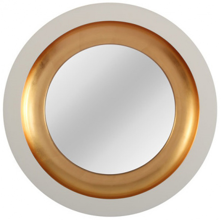 Зеркало в раме Art-Zerkalo Capri White MH2213WTGL 75x75 фото