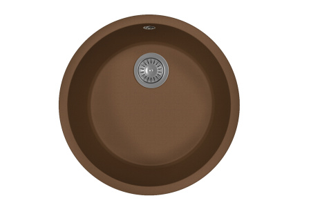 Кухонная мойка ВЕГА ЗЕРО Florentina 22.425.D0440 мокко фото