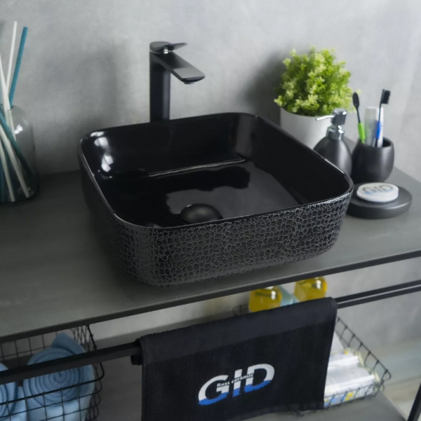 Накладная раковина GID Luxe Line D1303H004 38,5х38,5 фото