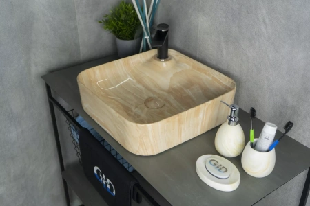 Накладная раковина GID MNC591 43х43 фото