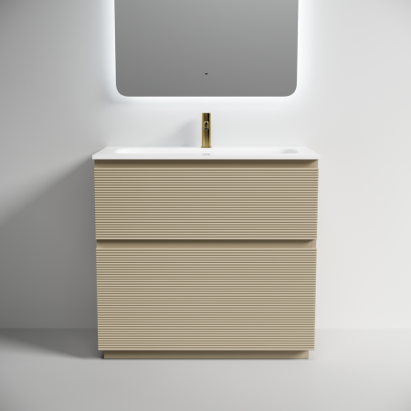 Тумба под раковину Sancos Folk Floor FL90FCP капучино фото