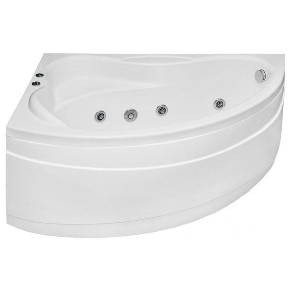 Ванна акриловая с гидромассажем Bas Вектра 150х90 L фото