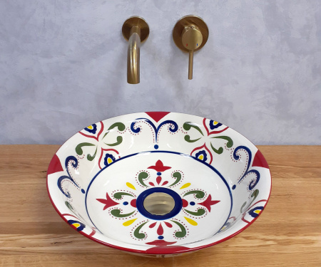 Накладная раковина Artik 4364 42x42 фото