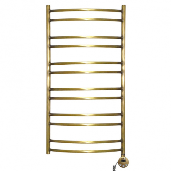 Полотенцесушитель электрический Domoterm Калипсо П12 (500х985) (бронза) правый фото