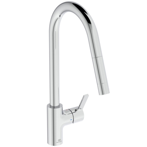 Смеситель для кухни с выдвижным изливом Ideal Standard Gusto BD414AA фото