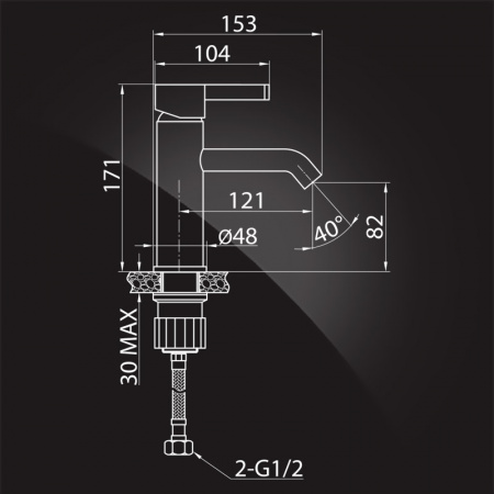 Смеситель для раковины Elghansa Cliq 1620124 фото