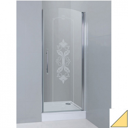Душевая дверь Cezares Giubileo GIUBILEO-B-11-90-CP-G-L 90 см L фото