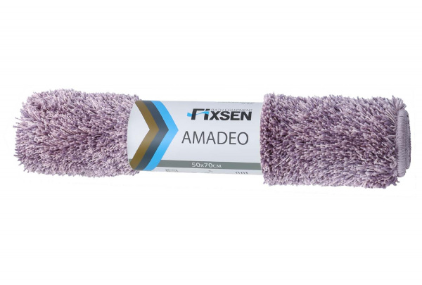 Коврик для ванной комнаты Fixsen Amadeo FX-3001P фиолетовый фото