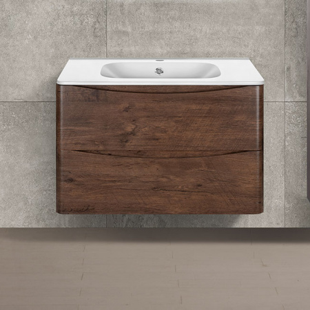 Тумба под раковину Vincea Paola VMC-2P800RW 80 см R.Wood фото