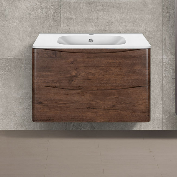 Тумба под раковину Vincea Paola VMC-2P800RW 80 см R.Wood фото