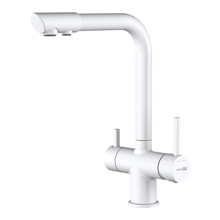 Смеситель для кухни под фильтр WasserKRAFT A8357 белый матовый фото