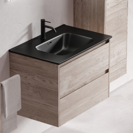 Тумба под раковину Sancos Libra LB70EG дуб галифакс натуральный фото