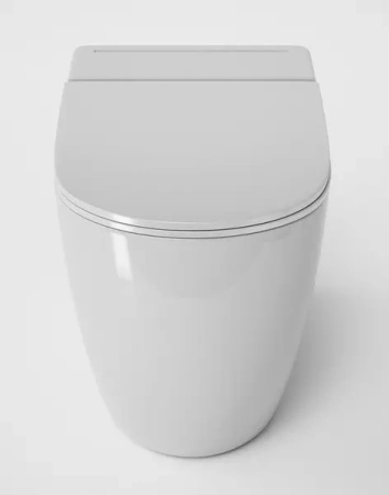 Унитаз напольный с импульсным смывом Grossman GR-PR-5502 с сиденьем фото