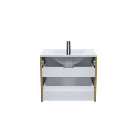 Тумба с раковиной Iddis Bild BIL60V0i95K 60 см, дуб светлый фото