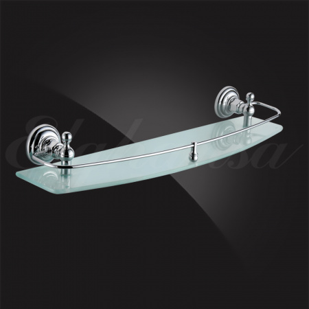 Полка стеклянная Elghansa Praktic Chrome PRK-560 60 см фото