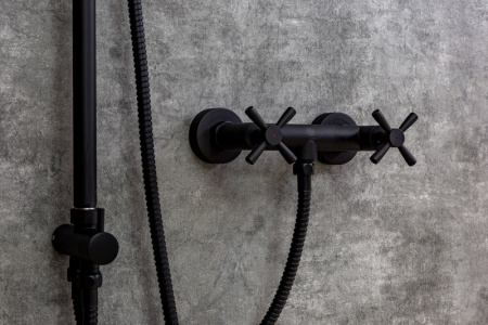 Душевая система Orange Mia M34-922b Черная фото